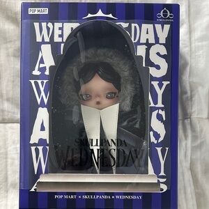 Pop Mart Skullpanda Wednesday Doll - Nevermore